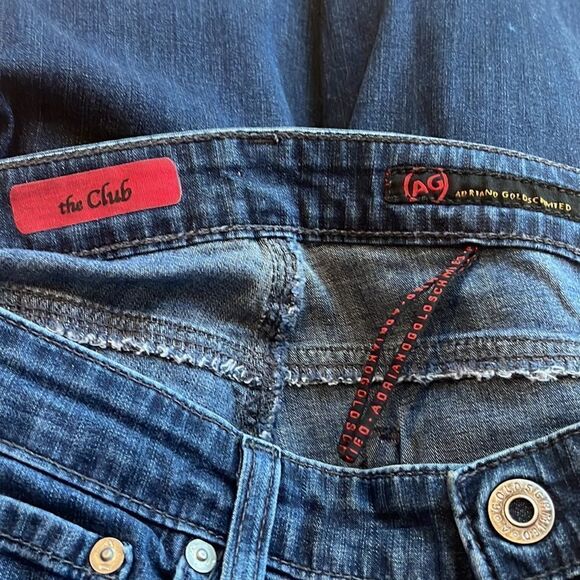 AG Adriano Goldschmied the Club medium wash flared 5-pocket jeans. Size 27R - Picture 7 of 8